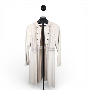 NWT Vocal Cream Embroidered Longline Duster